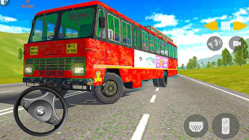 Bus driving simulator 3D: Indian Sleeper Bus Simulator 2024 || Bus game android gameplay
