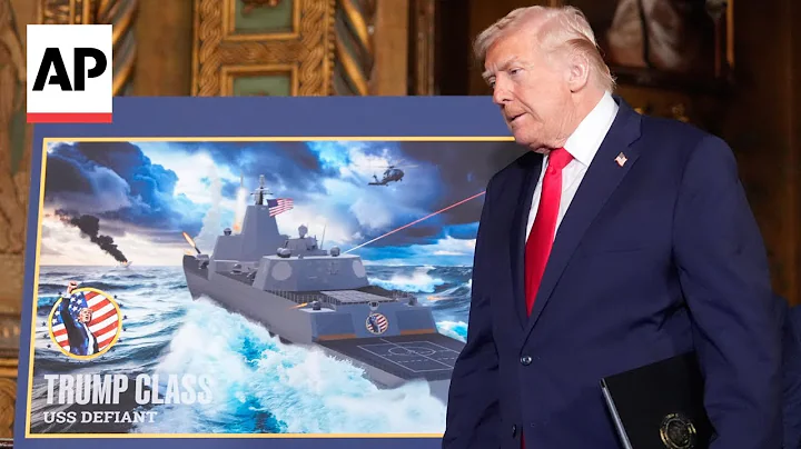 Trump announces plan for Navy to build two new 'battleships'