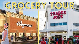 Wegman's and Trader Joe's Grocery and Food Vlog Mediterranean diet@traderjoes @wegmans