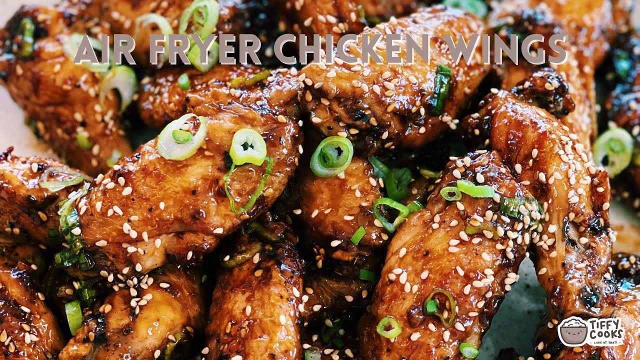 Air Fryer Soy Sauce Chicken Wings (MUST TRY!) - YouTube