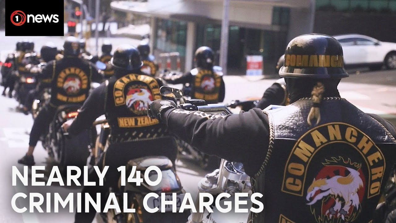 ⁣3-year police operation deals massive blow to Comancheros gang | 1News on TVNZ+