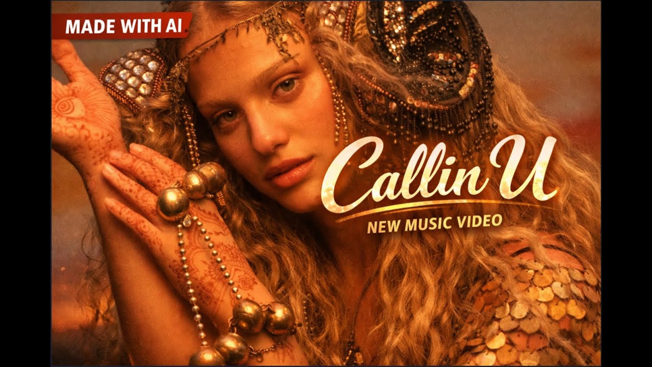 Callin’ U (Tamally Maak) – AI Visualizer | Emotional Arabic x English Song 