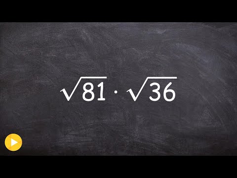 Video: Paano mo i-multiply ang iba't ibang square roots?