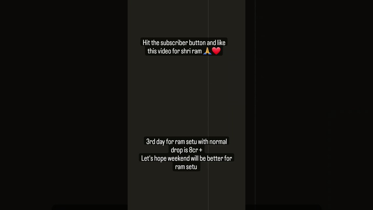 ram setu collection for its 3rd day