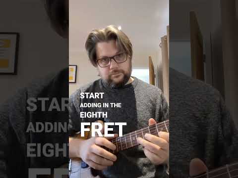 Easy Tapping Technique. #guitar #guitartutorials #guitarlesson #lesson