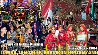 Para Juara Keraton Luwuk , Mbody Joyo , New Kali Kening Lomba Tongklek Prambonterganyang Terbaru