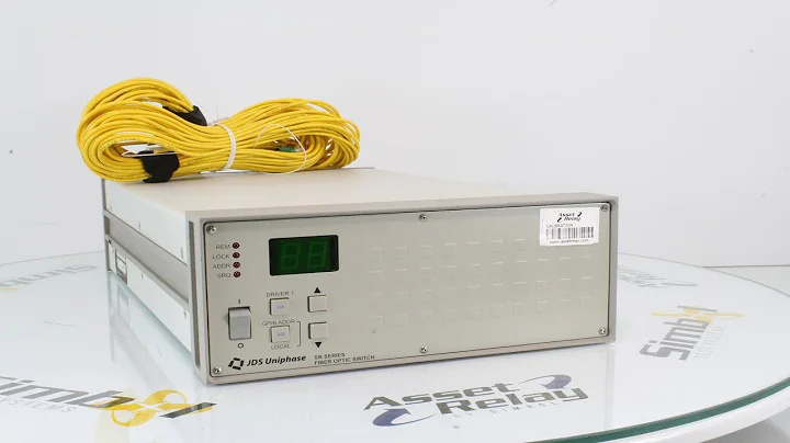 JDS JDSU SB Series 9/125 um Optical Switch 1x22 Pigtail