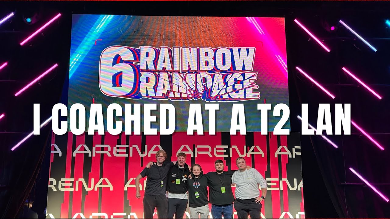 Я был тренером на LAN-турнире по Rainbow Six в рамках профессиональной лиги.