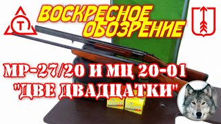 МР-27 и МЦ 20-01. Зима и пуля "Стрела" 20К. (MP-27 & MTs 20-01. Winter & bullet "Strela" 20G).