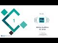 المحاضرة الاولي مقدمة من ورشة تعليم برنامج  Adobe Audition CC 2018