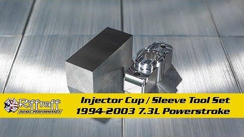 Riffraff Diesel 7.3L Injector Cup / Sleeve Tool Set