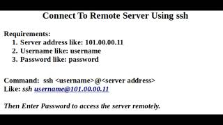 Connect to remote server using ssh screenshot 4