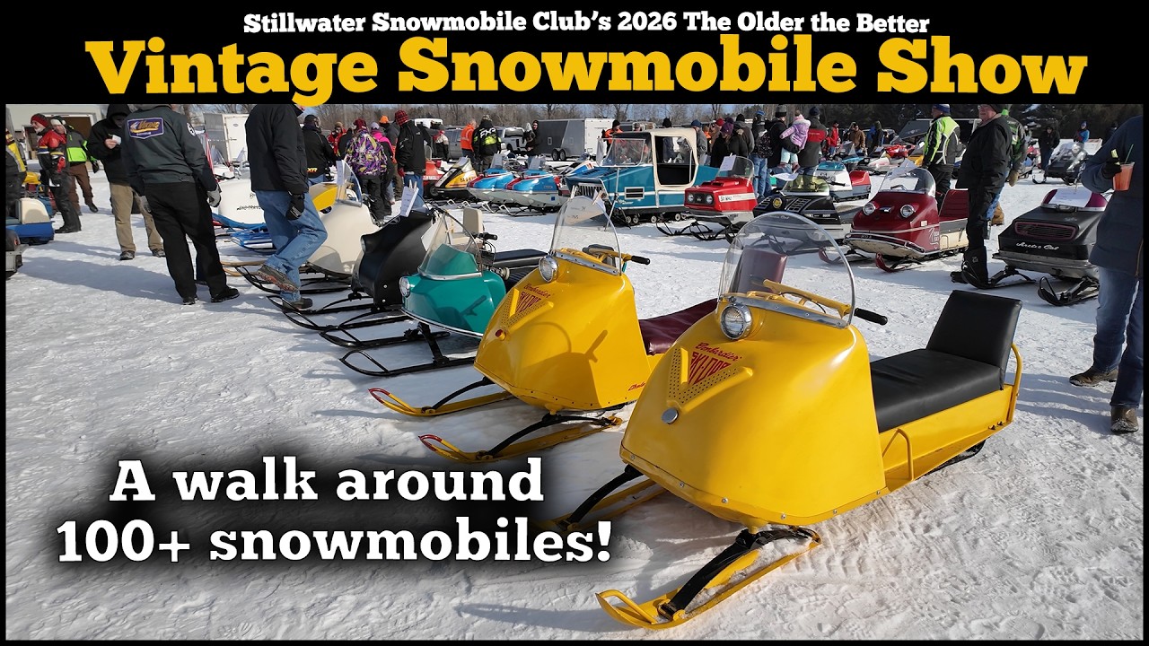 2026 The Older The Better Vintage Snowmobile Show - Stillwater Snowmobile Club