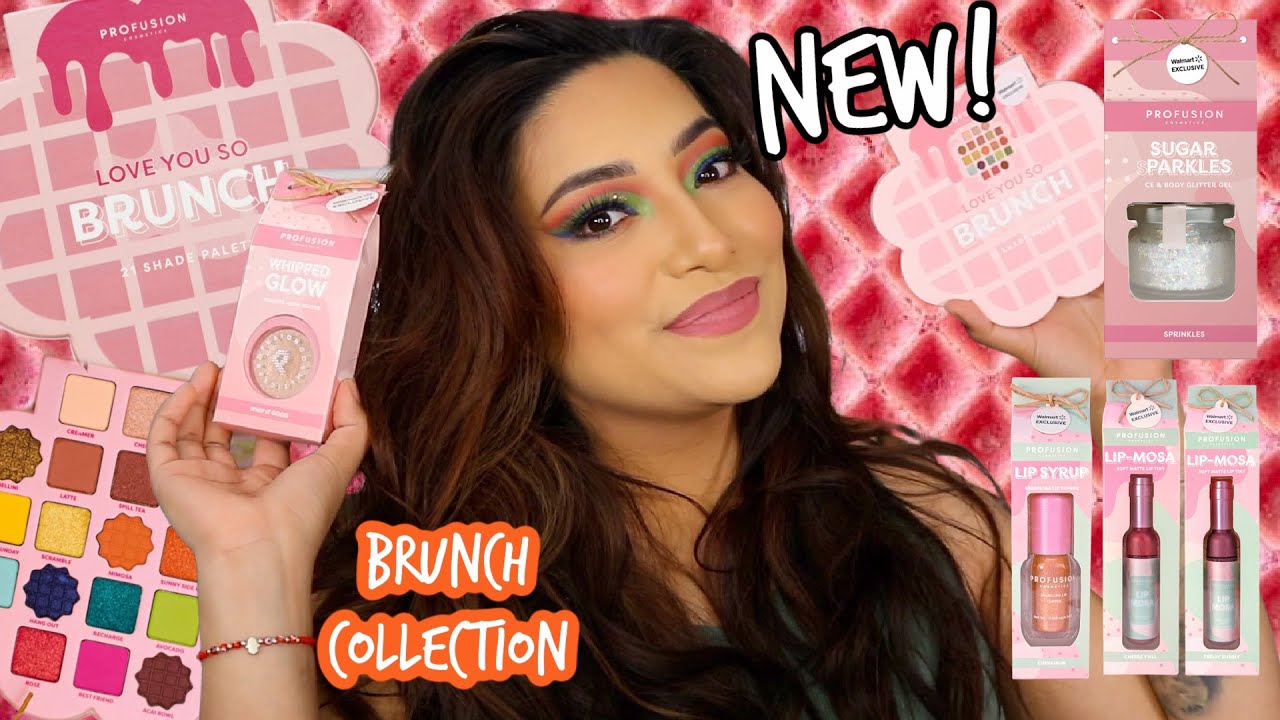 NEW PROFUSION COSMETICS FULL LET'S DO BRUNCH COLLECTION | MAKEUP TUTORIAL - ALEXISJAYDA