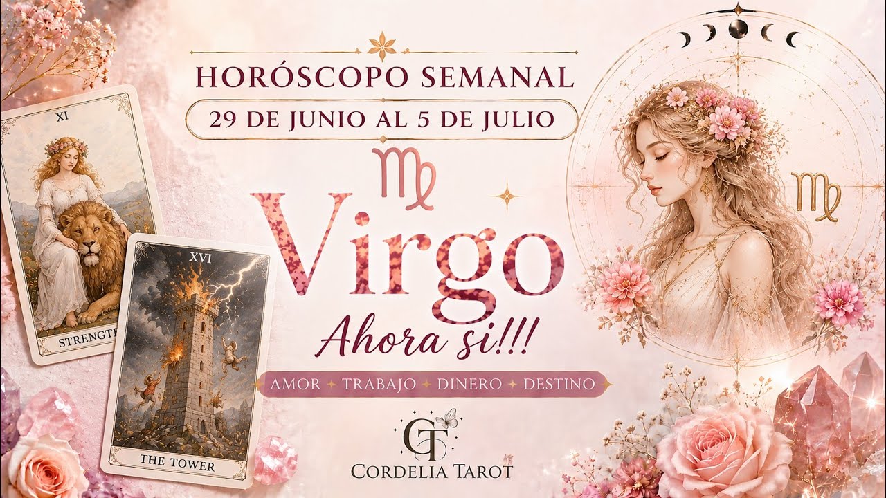VIRGO ♍️ ESTA SEMANA POR FIN TODO ENCAJA!! 🧩 TU DESTINO TE DA LA RAZÓN ...