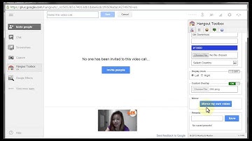 NWC Video Graphics Editor - Overlay image in Google Hangout
