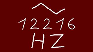 12216 hz triangle