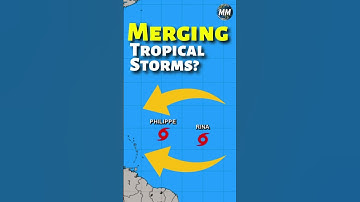 2 Tropical Storms are Merging in the Atlantic to form 1 Super Storm. Where is it headed? Follow us!