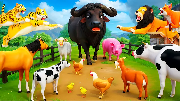 Wild Predators vs. Buffalo's Brave Rescue | Amazing Animal Encounters thumbnail