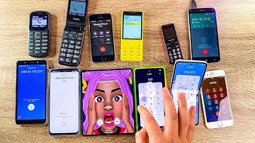 12 phone calling at the same time iPhone/Samsung/Xiaomi/BQ/Tecno/Maxcom/Nomi Incoming, outgoing call