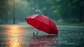 Sleep Under Soft Rainfall  8 Hours of Umbrella Rain ASMR for Calm Nights screenshot 1