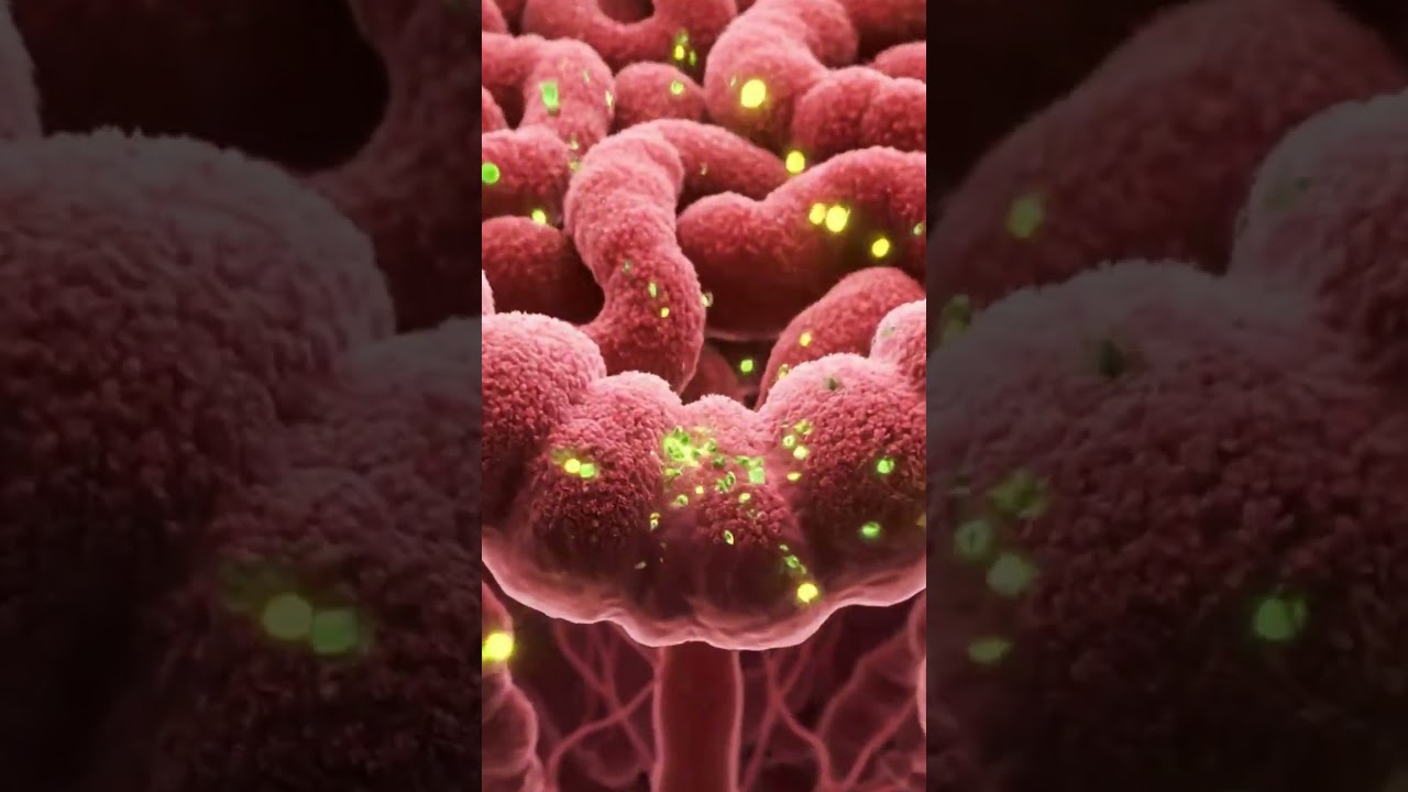 Внутри вашего тела: пищеварительная система человека в 3D 🤯