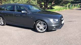 2013 13 AUDI A4 2.0 AVANT TDI S LINE START/STOP 5D 148 BHP Walk Around