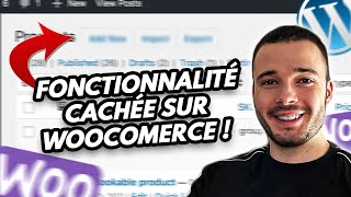 Comment modifier des produits en masse sur Woocommerce gratuitement  (marche aussi avec variations)