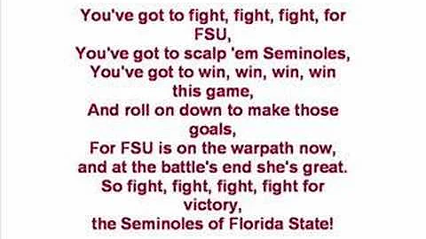 Florida State University - Fight Song