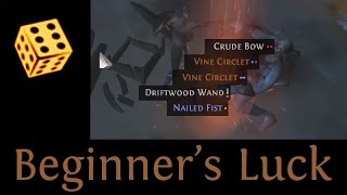 POE Beginner's luck - Double Unique Drop.