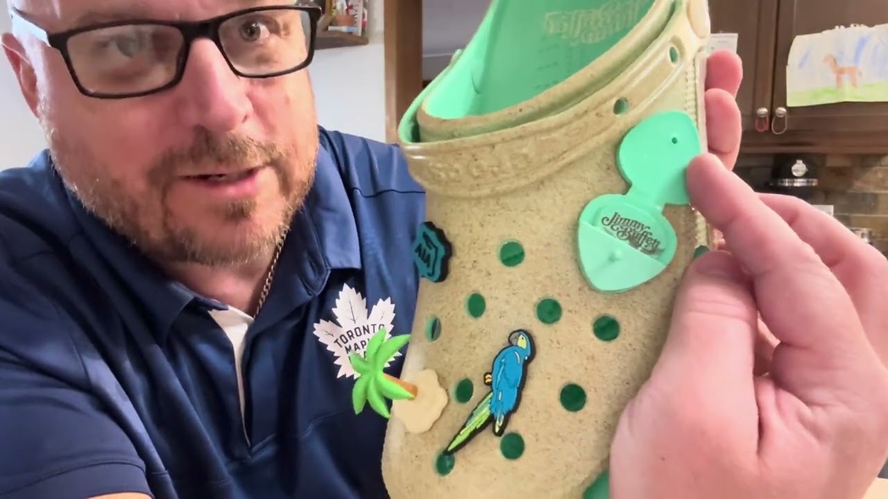 Jimmy Buffett Margaritaville Crocs 2024 - YouTube