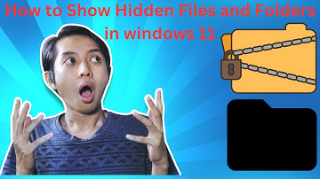 Show hidden files and folders windows 11