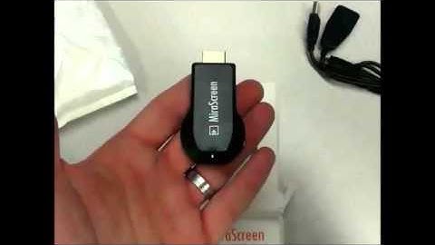 MiraScreen 2.4GHz WiFi Display Dongle from Gearbest.com