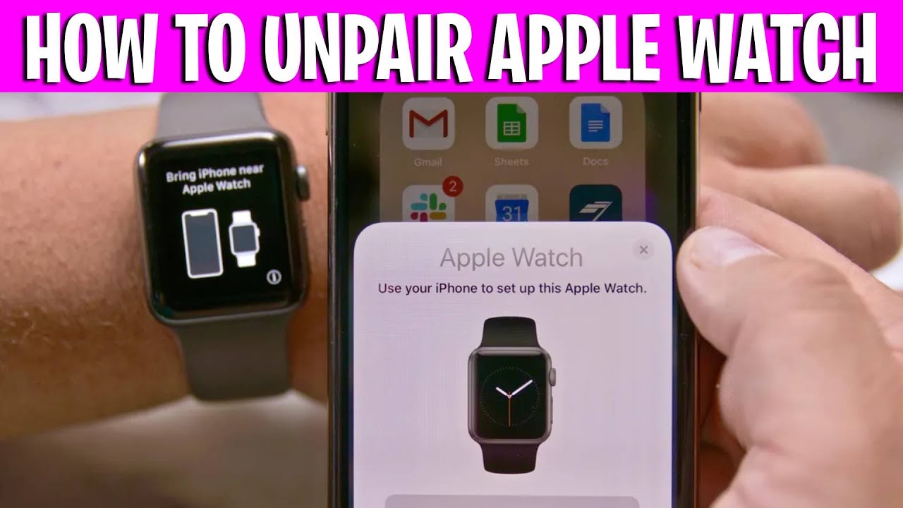 How to Unpair Apple Watch | From iPhone, From Watch, Without iPhone ...
