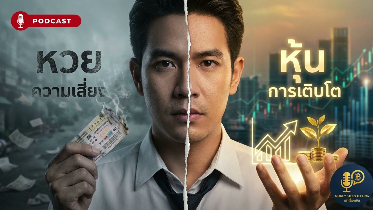 เลิกเล่นหวยรวยด้วยหุ้น เปลี่ยนเงินหวยเป็นเงินออม สร้างอิสรภาพทางการเงินฉบับมนุษย์เงินเดือน