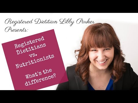 Registered Dietitians vs Nutritionists - What's the difference? hqdefault