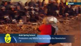 Arab Spring two-year anniversary: protests rage across Egypt two years after Mubarak's fall