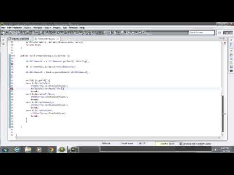 Android: Mathematical Operators