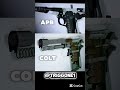 ⚔️💥 Colt 1911 💣 vs APB 🔫 – Power vs Silence / Potencia vs Silencio 🕶️🇺🇸🇷🇺 #militaryhistory #usa