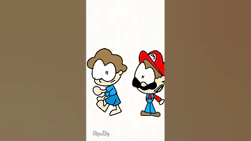 Do the Mario #animation #flipaclip #mario #short #funny