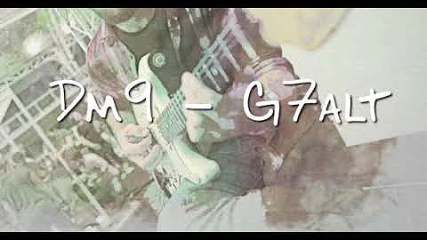 Jazz Funk Backing Track (Dm9 - G7alt) Jam Track in D minor 🔥Smooth guitar & Tight Bass