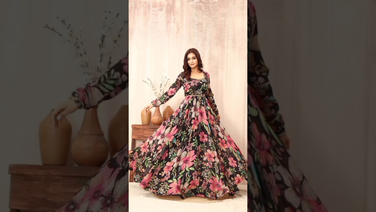 Georgette Frock Designing Ideas 2025//Georgette Frock Designs 