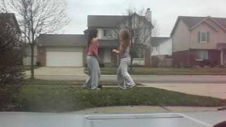 Touchdown Turnaround dance (Kaylie and Rose)