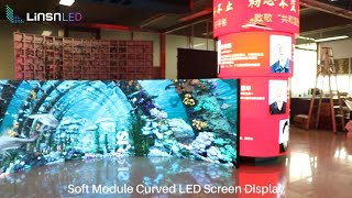 Soft Module Curved LED Screen Display screenshot 5