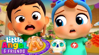 Who Broke the Ofrenda, Baby John? | Little Angel And Friends Kid Songs