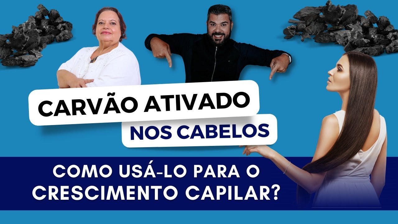 CARVÃO ATIVADO⚡ nos CABELOS - Como usá-lo para o Crescimento Capilar?