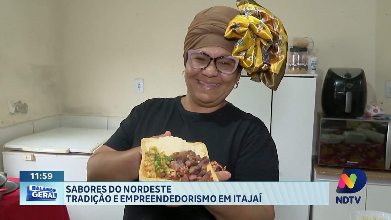 Sabores do Nordeste: tradição e empreendedorismo ganham espaço em Itajaí