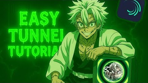 Tutorial Easy Tunnel Effect Tutorial Alight Motion Like Me Android/IOS