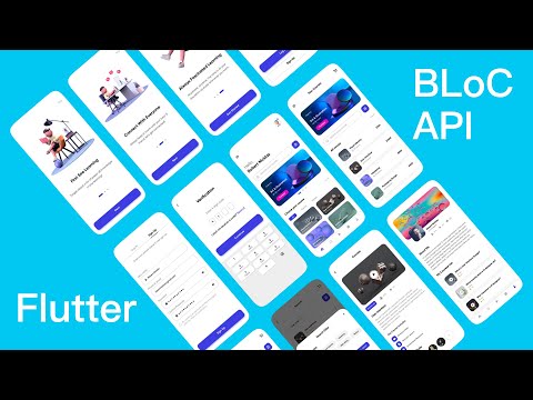 Flutter App Development Course (BLoC Pattern) | iOS and Android Mobile App Tutorial | Part 1