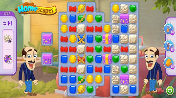 Homescapes - Level 1797 Hard Level No Boosters Gameplay Walkthrough - New Update